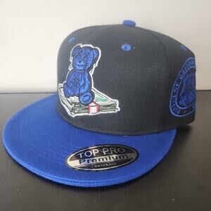 Mens Snapback Hat Hustle Bureau of Grinding Skater Hat